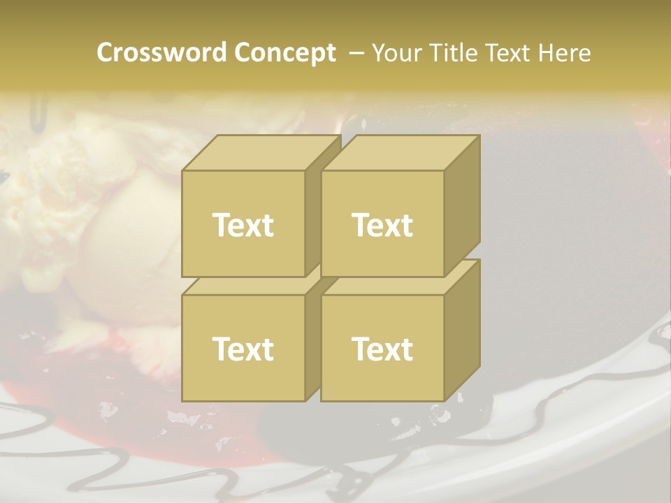 Delicious Brandy Chocolate PowerPoint Template