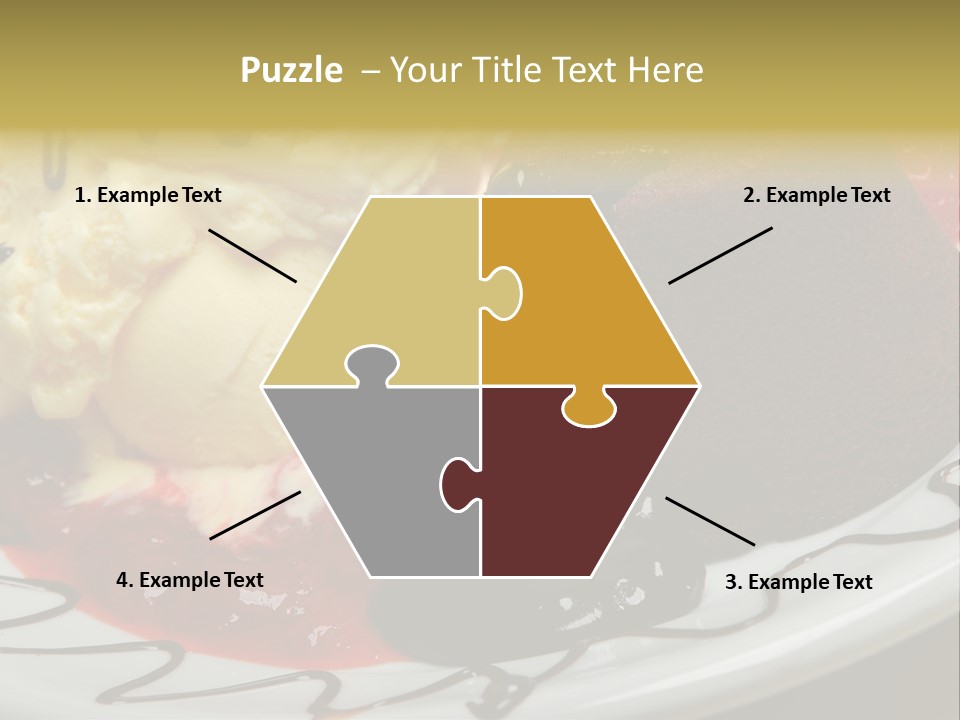 Delicious Brandy Chocolate PowerPoint Template