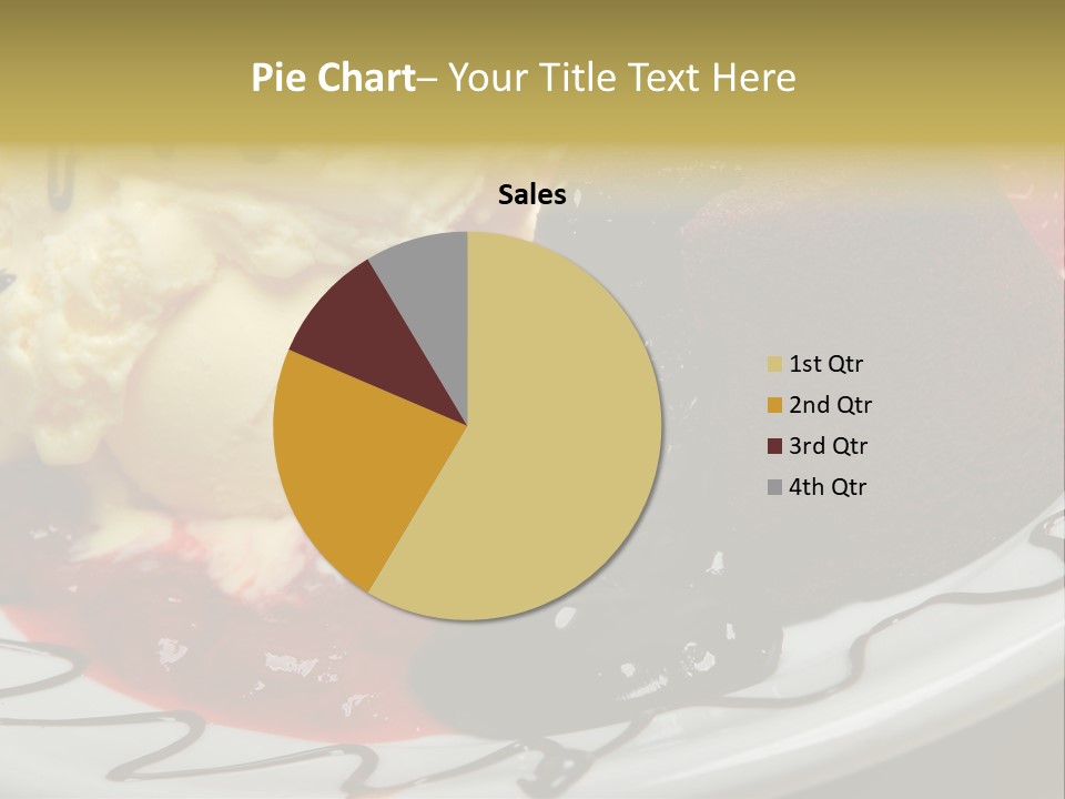 Delicious Brandy Chocolate PowerPoint Template
