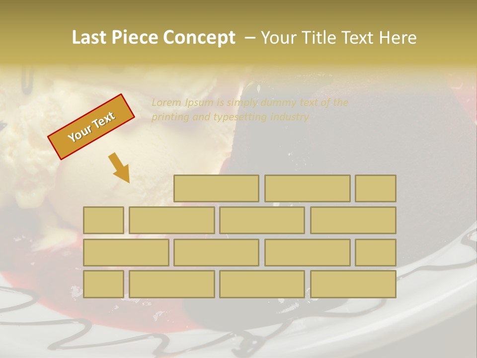 Delicious Brandy Chocolate PowerPoint Template