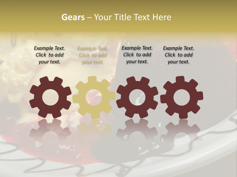 Delicious Brandy Chocolate PowerPoint Template