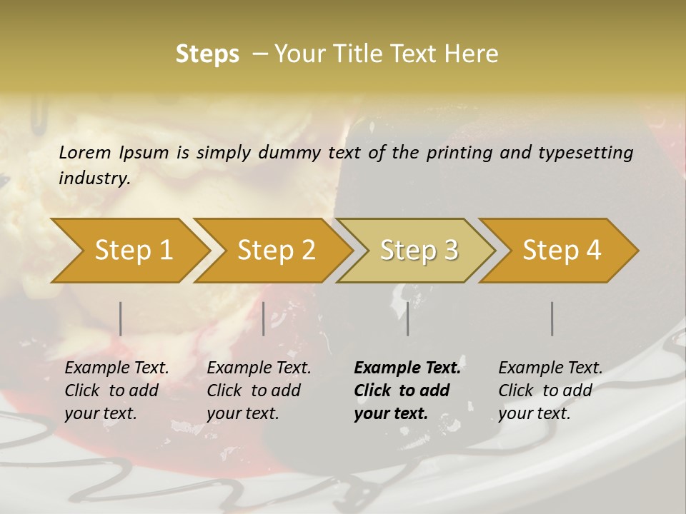 Delicious Brandy Chocolate PowerPoint Template