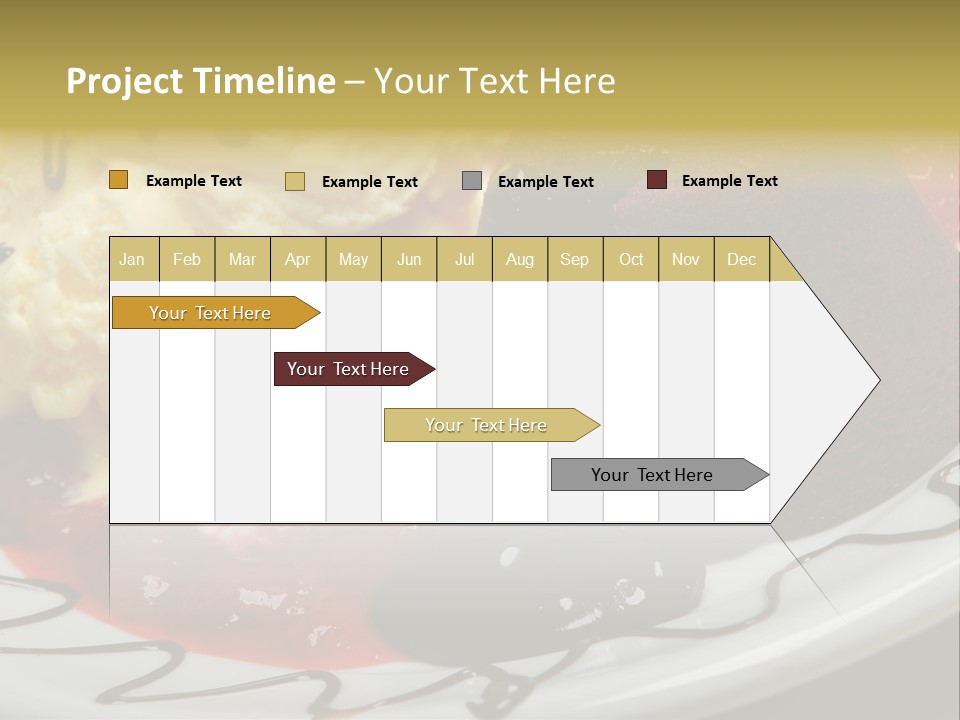 Delicious Brandy Chocolate PowerPoint Template