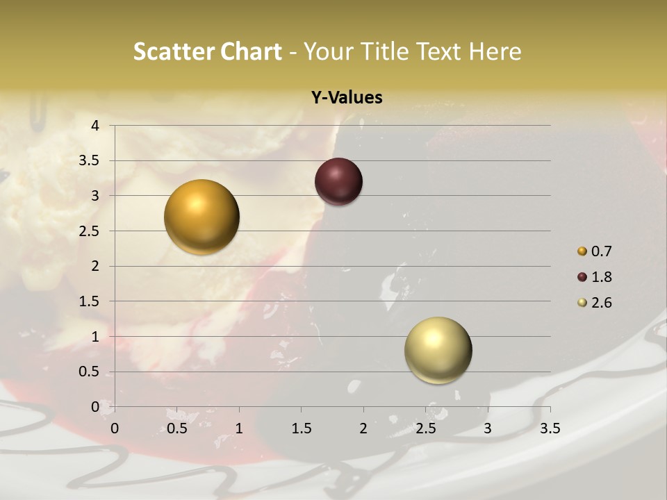 Delicious Brandy Chocolate PowerPoint Template