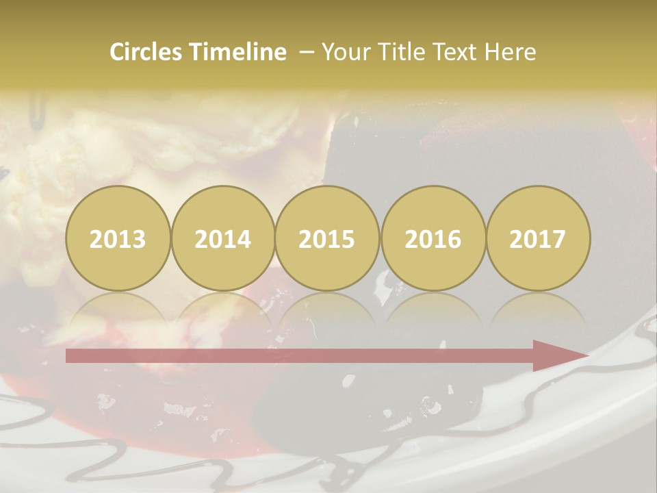 Delicious Brandy Chocolate PowerPoint Template