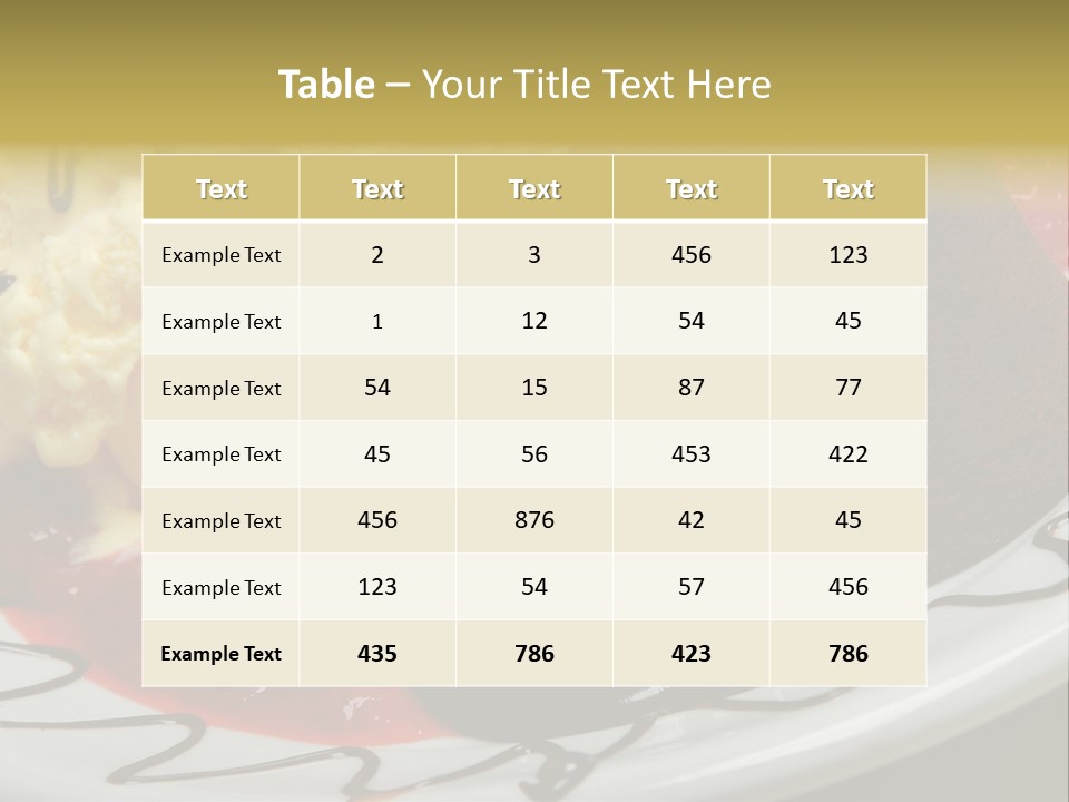 Delicious Brandy Chocolate PowerPoint Template