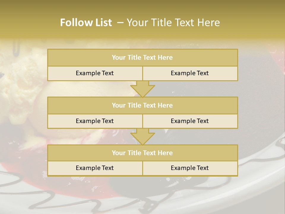 Delicious Brandy Chocolate PowerPoint Template