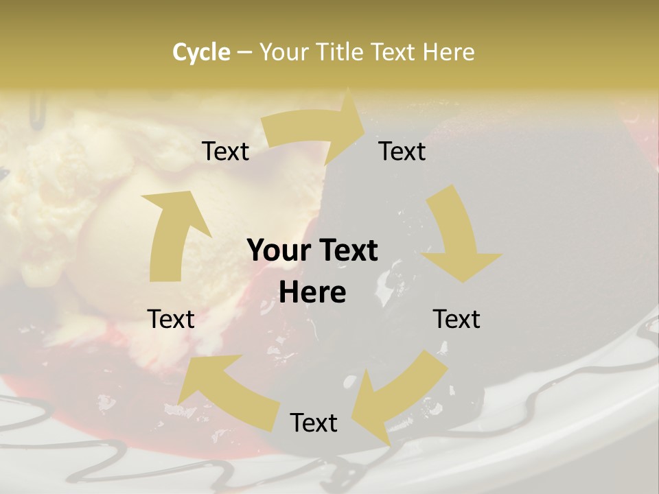 Delicious Brandy Chocolate PowerPoint Template