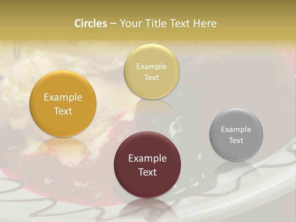 Delicious Brandy Chocolate PowerPoint Template