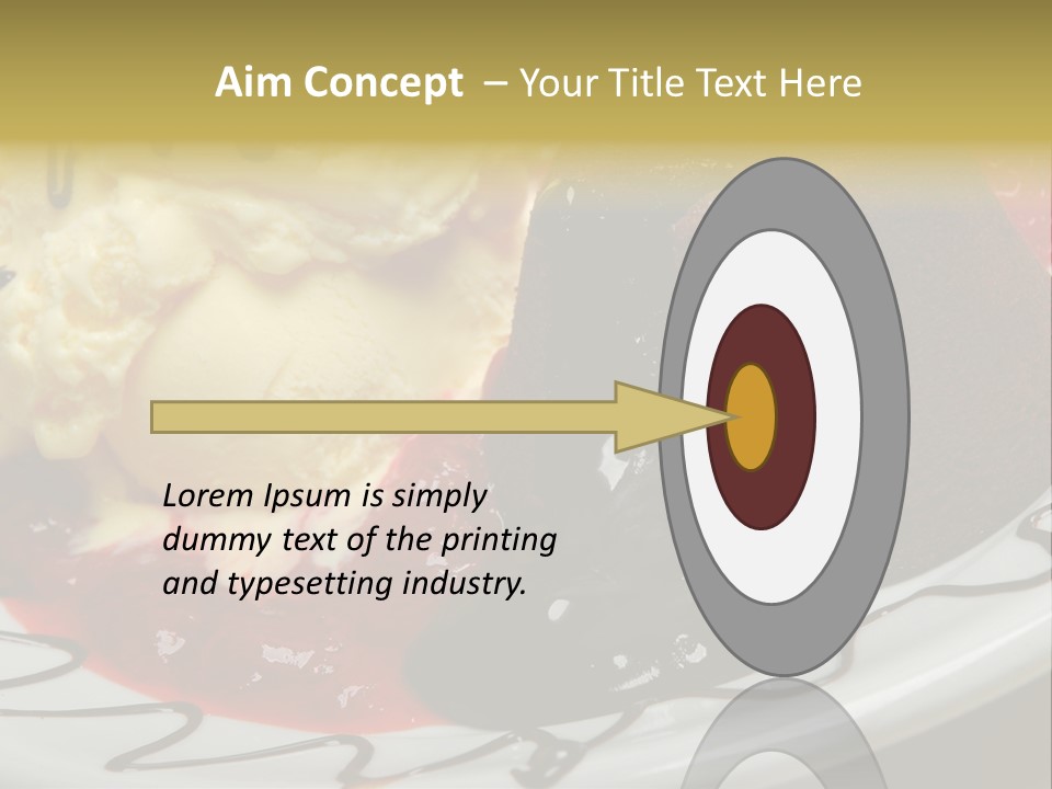 Delicious Brandy Chocolate PowerPoint Template