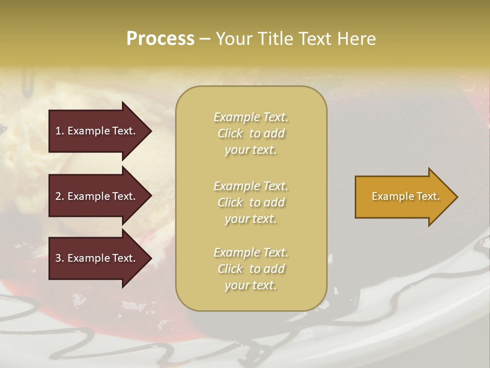 Delicious Brandy Chocolate PowerPoint Template