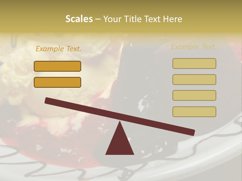 Delicious Brandy Chocolate PowerPoint Template