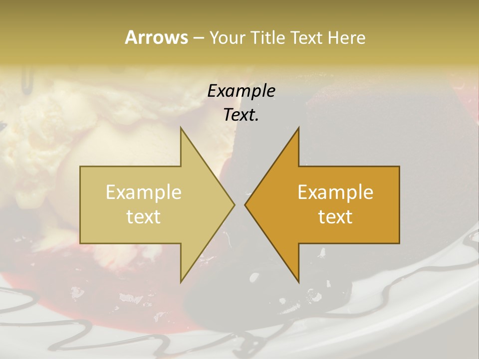 Delicious Brandy Chocolate PowerPoint Template