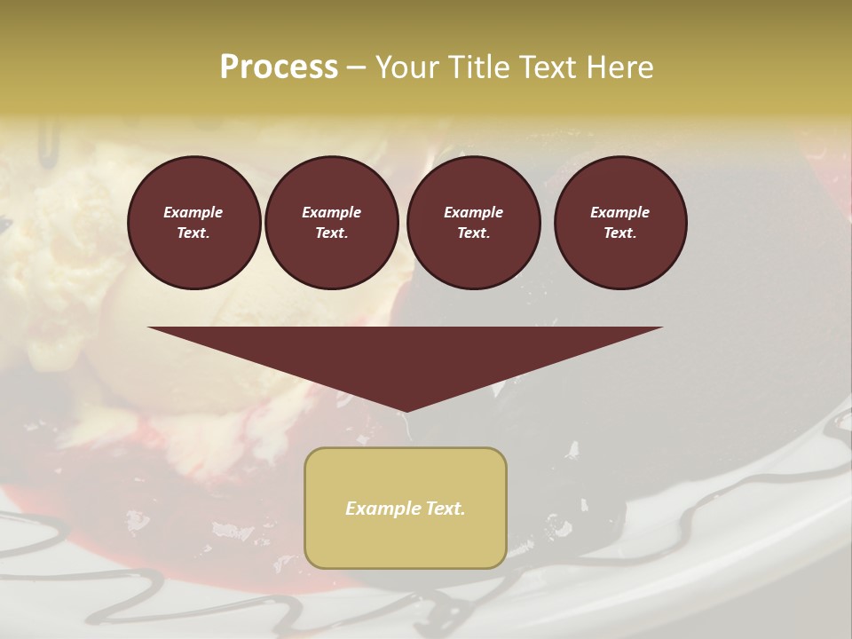 Delicious Brandy Chocolate PowerPoint Template