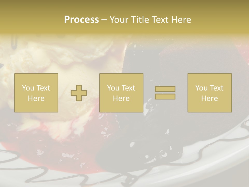 Delicious Brandy Chocolate PowerPoint Template