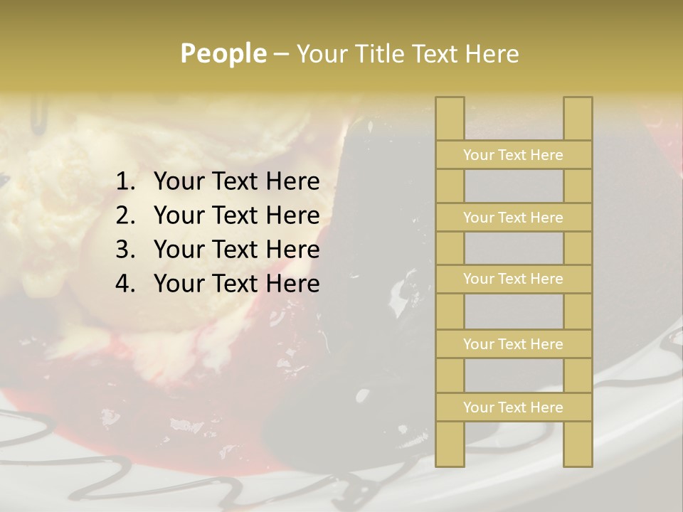 Delicious Brandy Chocolate PowerPoint Template