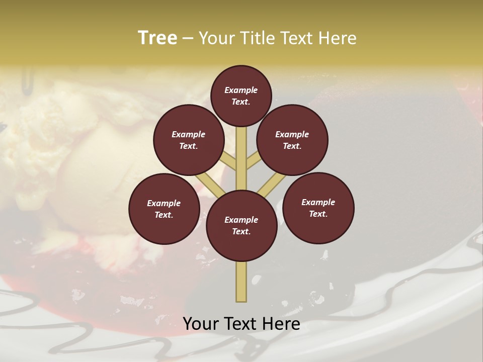 Delicious Brandy Chocolate PowerPoint Template