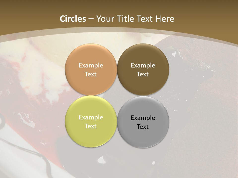 Cake Vertical Creamy PowerPoint Template