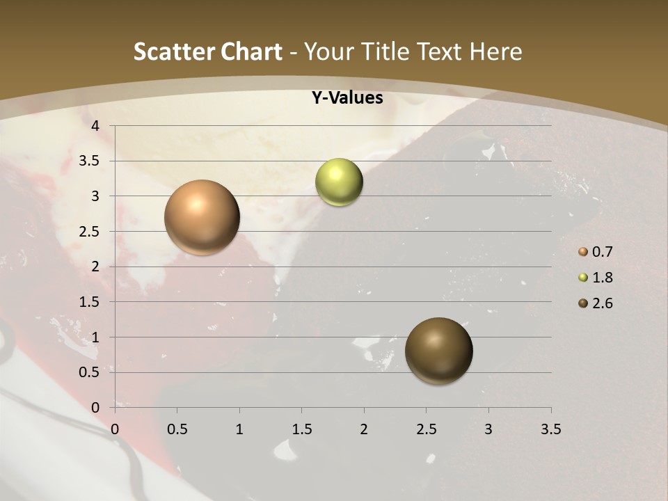 Cake Vertical Creamy PowerPoint Template