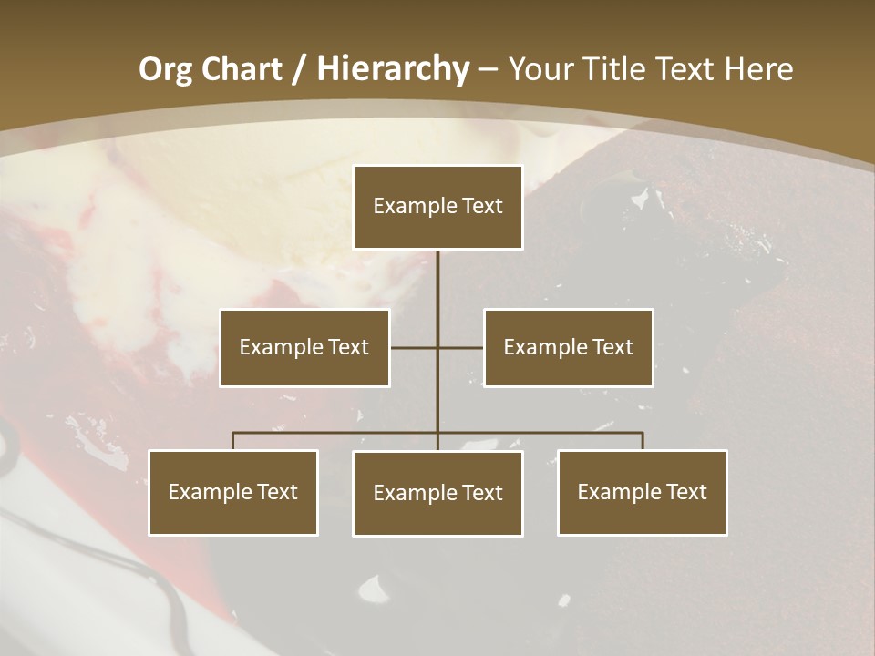 Cake Vertical Creamy PowerPoint Template