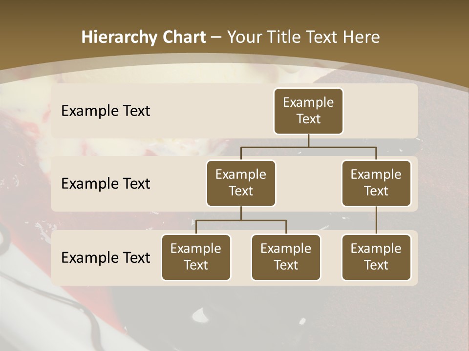 Cake Vertical Creamy PowerPoint Template