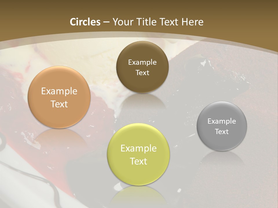 Cake Vertical Creamy PowerPoint Template