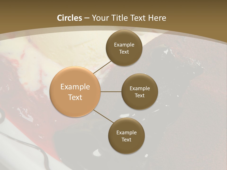 Cake Vertical Creamy PowerPoint Template