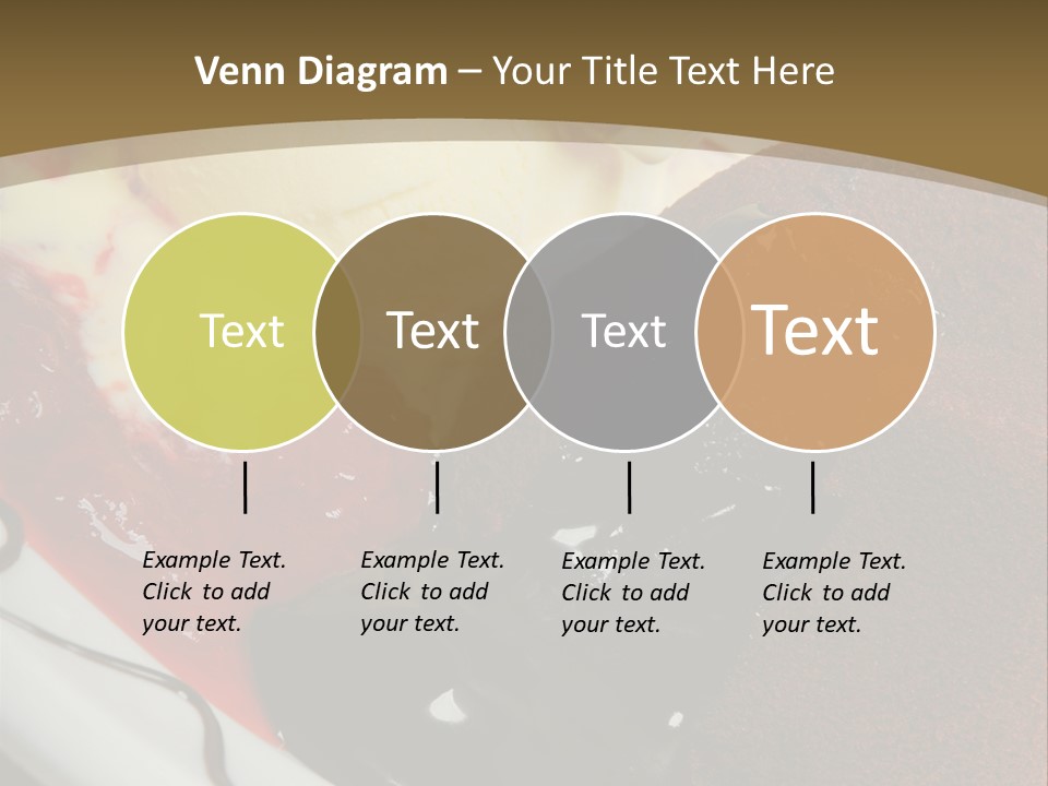 Cake Vertical Creamy PowerPoint Template