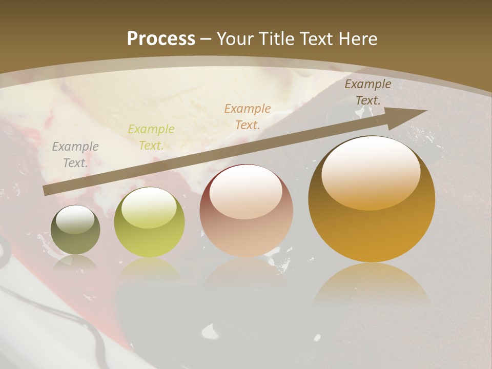 Cake Vertical Creamy PowerPoint Template