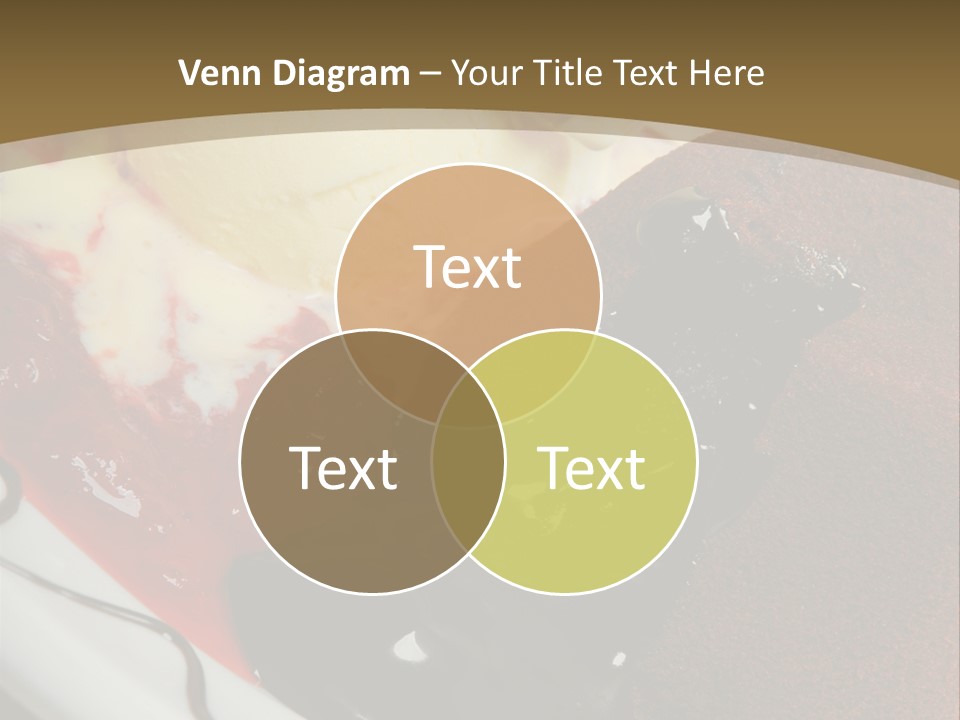 Cake Vertical Creamy PowerPoint Template