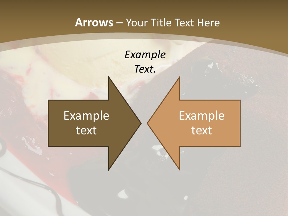 Cake Vertical Creamy PowerPoint Template