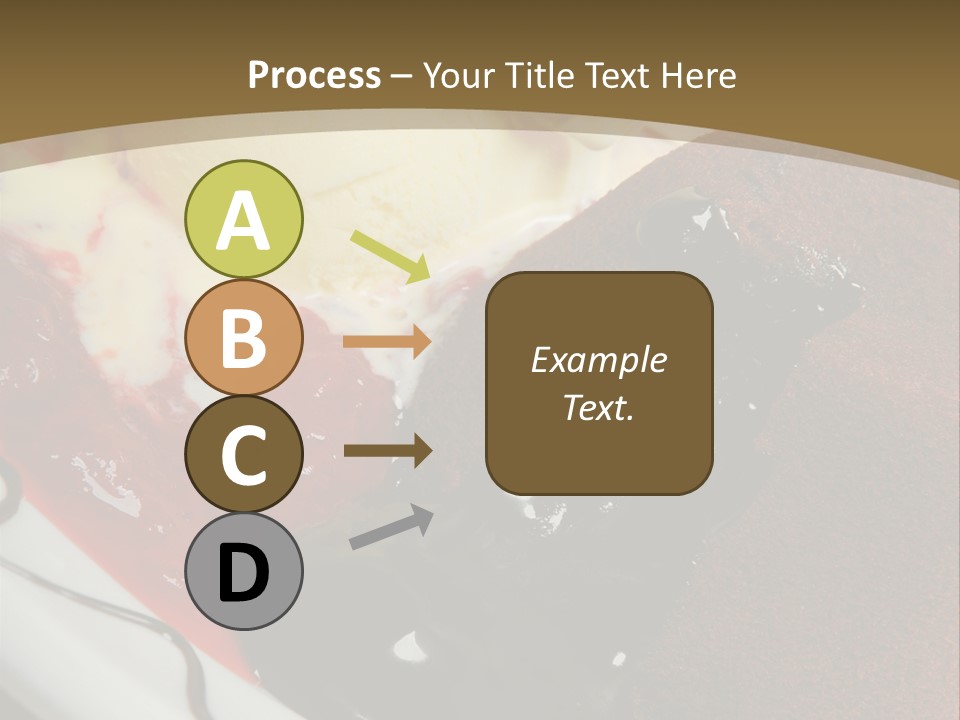Cake Vertical Creamy PowerPoint Template