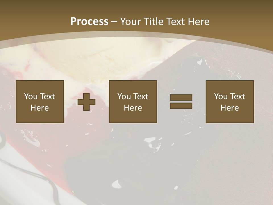 Cake Vertical Creamy PowerPoint Template