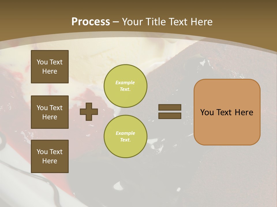 Cake Vertical Creamy PowerPoint Template