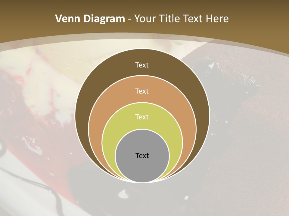 Cake Vertical Creamy PowerPoint Template