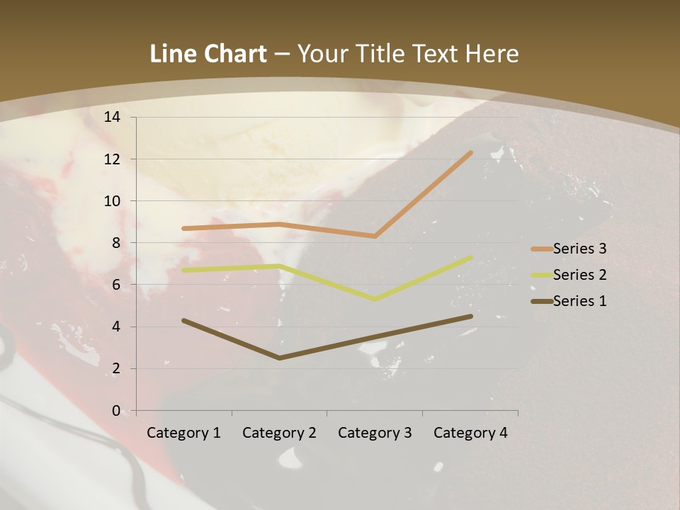 Cake Vertical Creamy PowerPoint Template