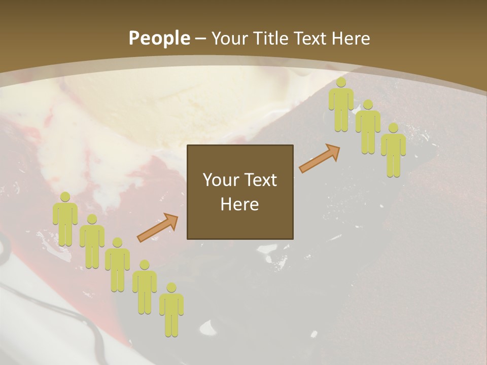 Cake Vertical Creamy PowerPoint Template