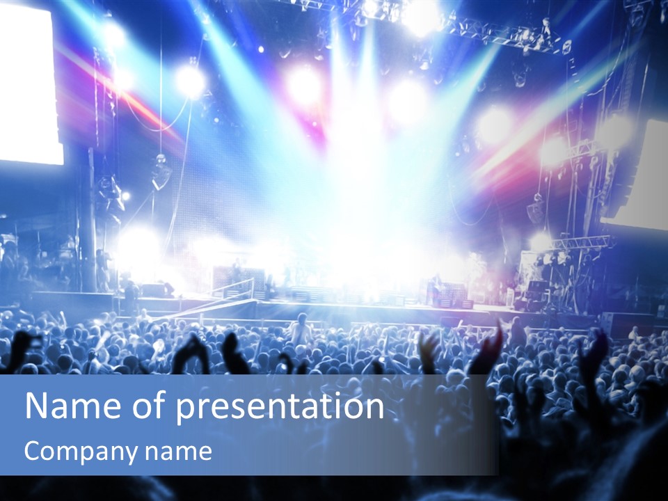 Festival Live Young PowerPoint Template