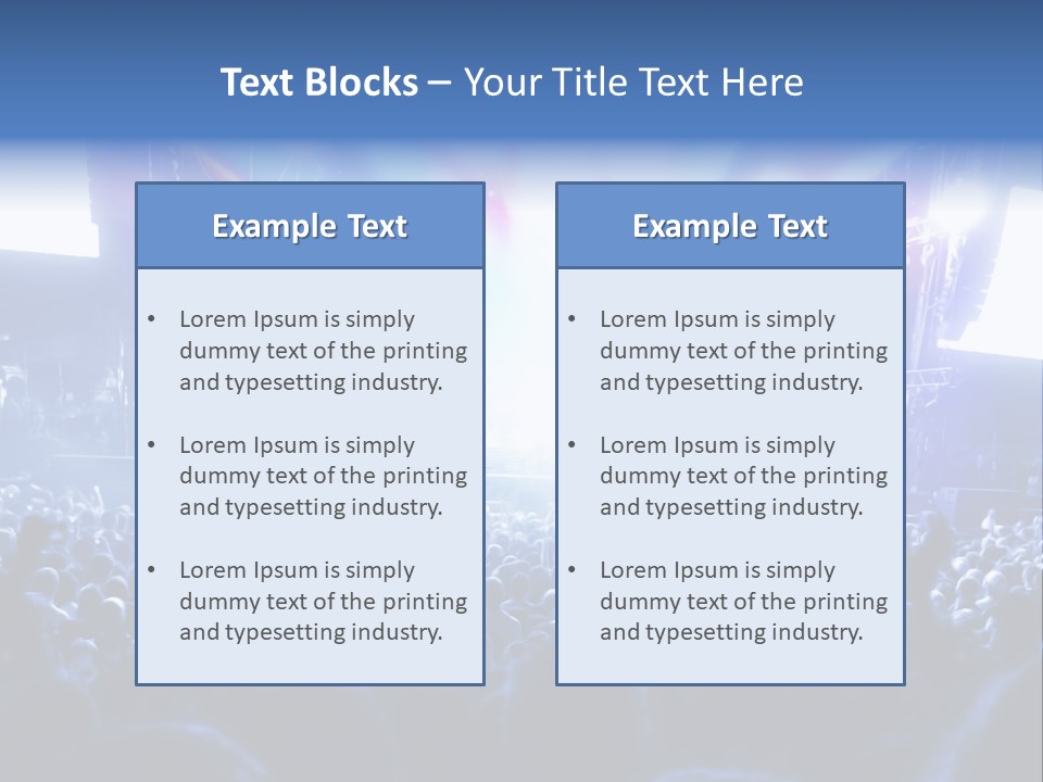 Festival Live Young PowerPoint Template
