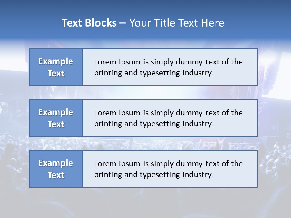Festival Live Young PowerPoint Template