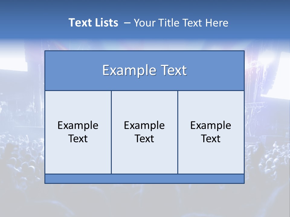 Festival Live Young PowerPoint Template
