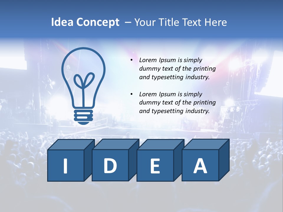 Festival Live Young PowerPoint Template