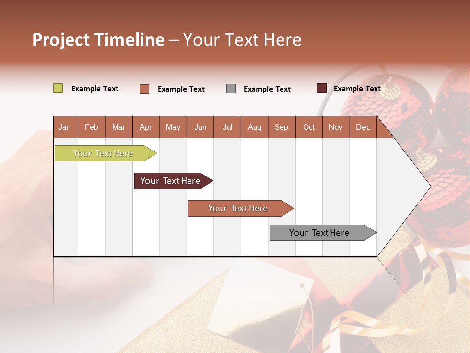 Sparkle Hand Metalic PowerPoint Template