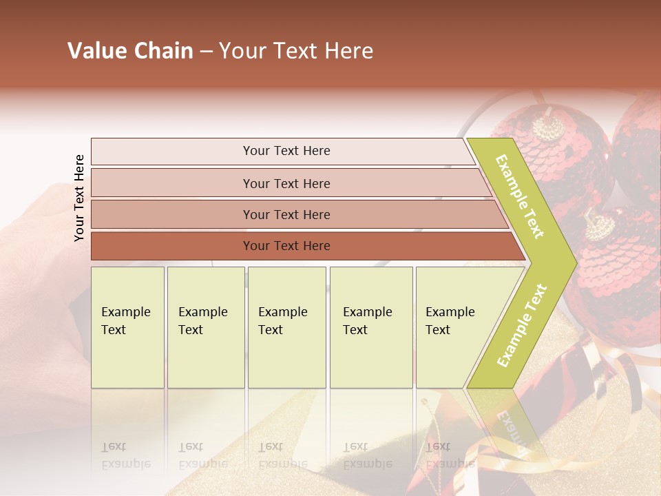 Sparkle Hand Metalic PowerPoint Template