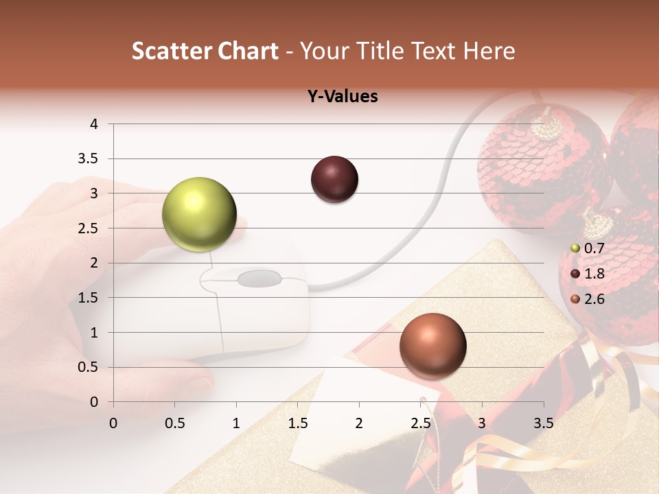 Sparkle Hand Metalic PowerPoint Template