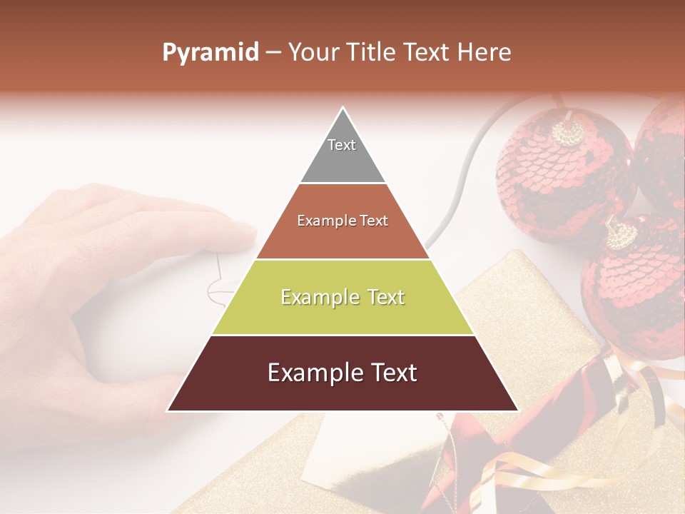 Sparkle Hand Metalic PowerPoint Template