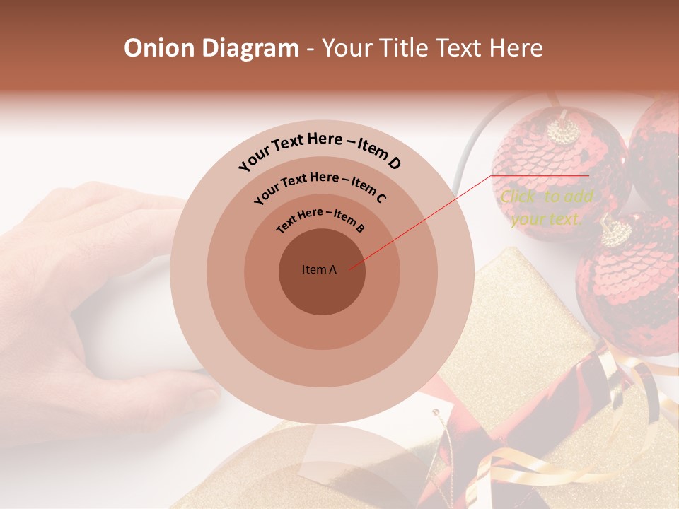 Sparkle Hand Metalic PowerPoint Template