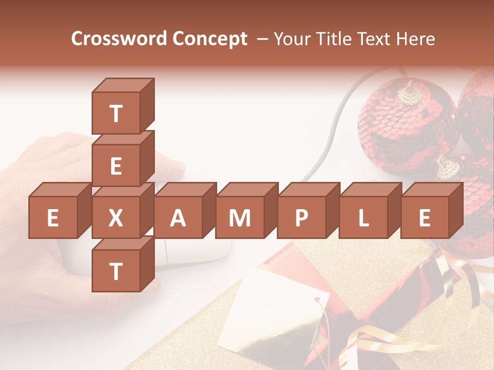 Sparkle Hand Metalic PowerPoint Template