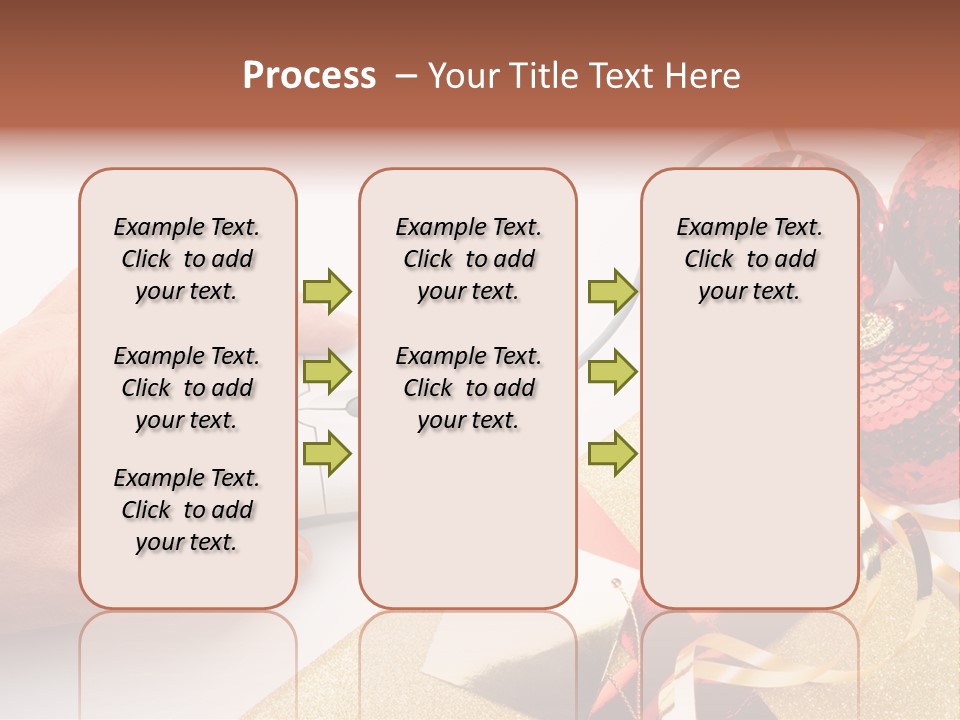 Sparkle Hand Metalic PowerPoint Template