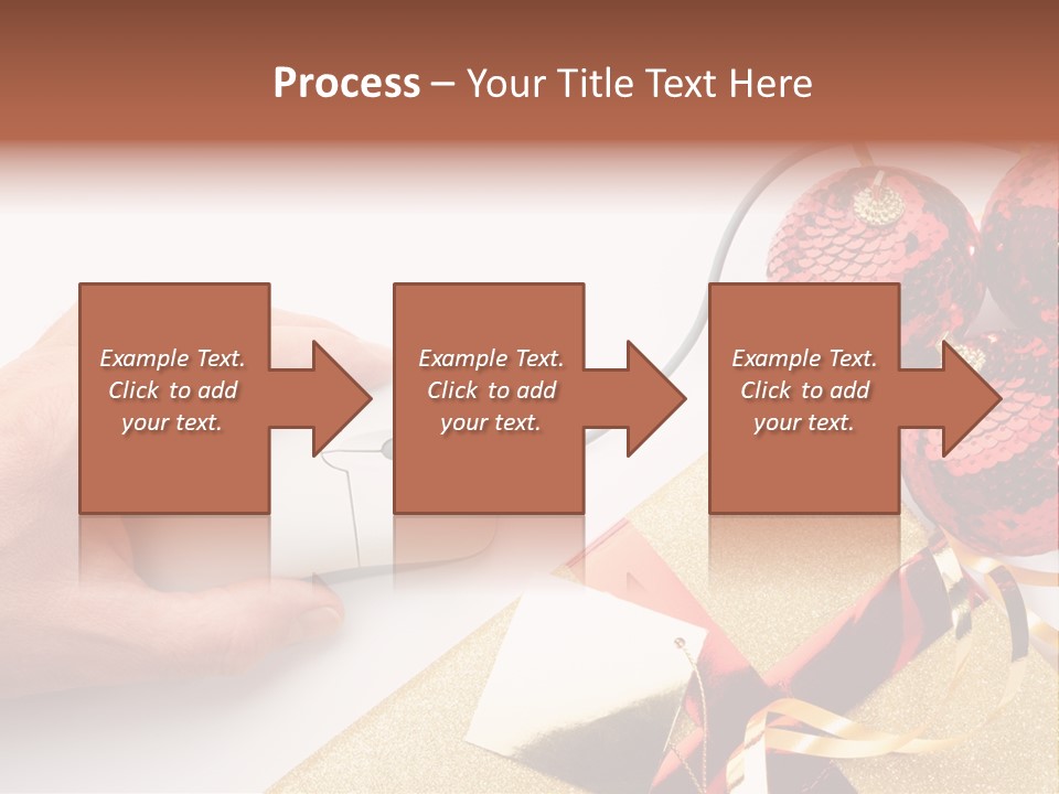 Sparkle Hand Metalic PowerPoint Template